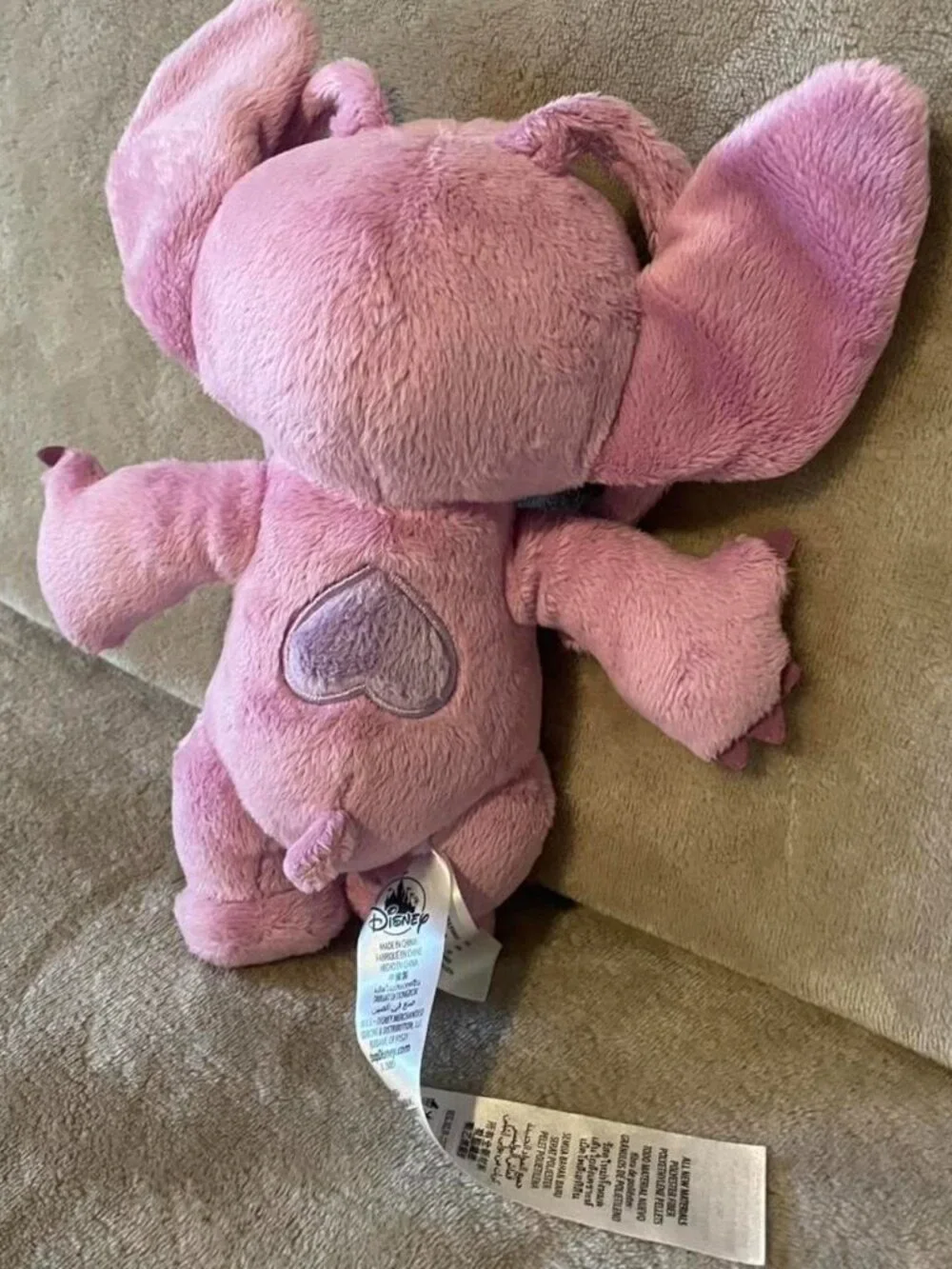 Soft Pink Plush Character Stuffed Toy